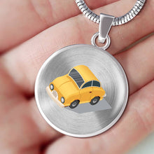 Load image into Gallery viewer, CNL_Sample_CAR_4 Circle Pendant Luxury Snake Chain (Gold/Grey)