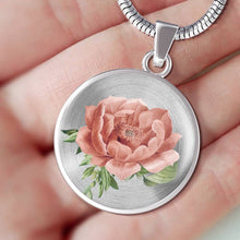 Load image into Gallery viewer, CNL_Sample_FLORAL_10 Circle Pendant Luxury Snake Chain (Gold/Grey)