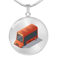Load image into Gallery viewer, CNL_Sample_CAR_3 Circle Pendant Luxury Snake Chain (Gold/Grey)