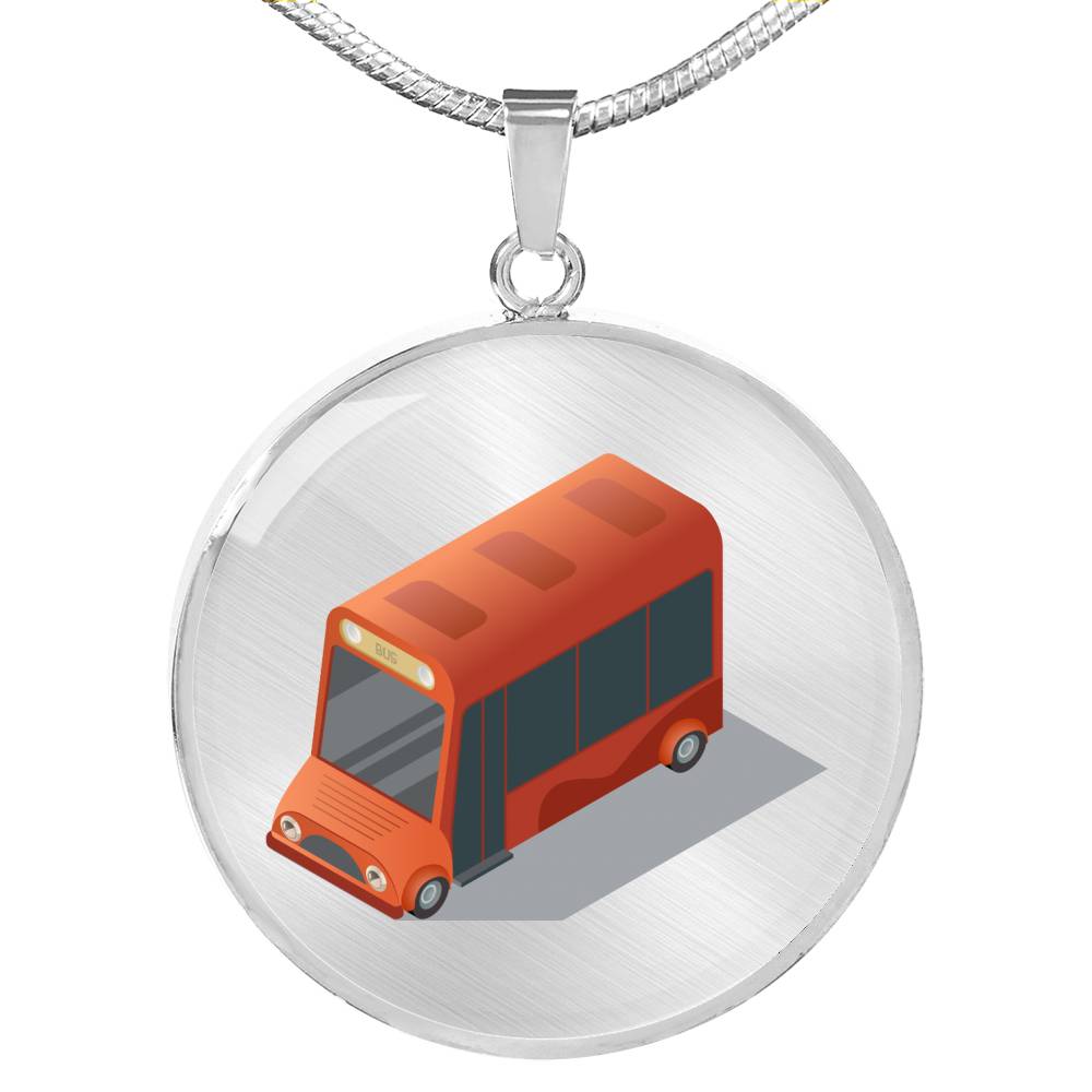 CNL_Sample_CAR_3 Circle Pendant Luxury Snake Chain (Gold/Grey)