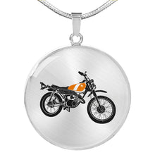 Load image into Gallery viewer, CNL_Sample_MOTOR_3 Circle Pendant Luxury Snake Chain (Gold/Grey)
