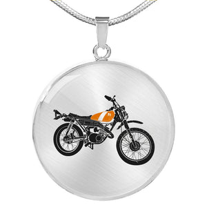 CNL_Sample_MOTOR_3 Circle Pendant Luxury Snake Chain (Gold/Grey)
