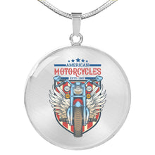 Load image into Gallery viewer, CNL_Sample_MOTOR_10 Circle Pendant Luxury Snake Chain (Gold/Grey)