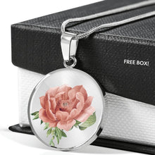 Load image into Gallery viewer, CNL_Sample_FLORAL_10 Circle Pendant Luxury Snake Chain (Gold/Grey)