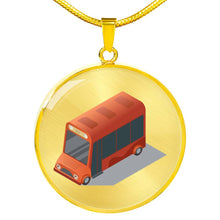 Load image into Gallery viewer, CNL_Sample_CAR_3 Circle Pendant Luxury Snake Chain (Gold/Grey)