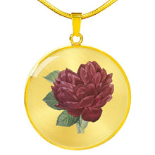 Load image into Gallery viewer, CNL_Sample_FLORAL_7 Circle Pendant Luxury Snake Chain (Gold/Grey)