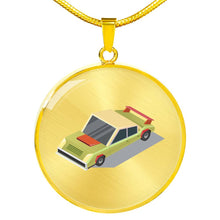 Load image into Gallery viewer, CNL_Sample_CAR_5 Circle Pendant Luxury Snake Chain (Gold/Grey)