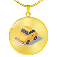 Load image into Gallery viewer, CNL_Sample_CAR_4 Circle Pendant Luxury Snake Chain (Gold/Grey)
