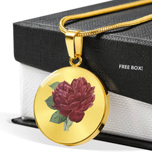 Load image into Gallery viewer, CNL_Sample_FLORAL_7 Circle Pendant Luxury Snake Chain (Gold/Grey)