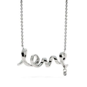 Husband To Wife Last Breath - Love Necklace (Gold/Grey)