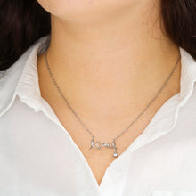 Load image into Gallery viewer, Husband To Wife Last Breath - Love Necklace (Gold/Grey)